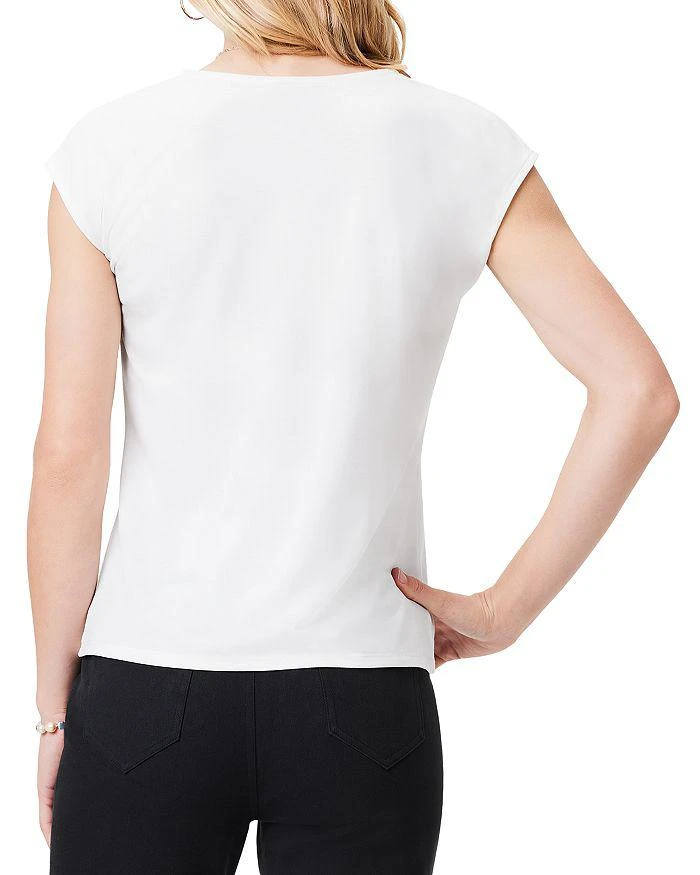 NIC and ZOE Petites Petite Gathered Shoulder Top 3