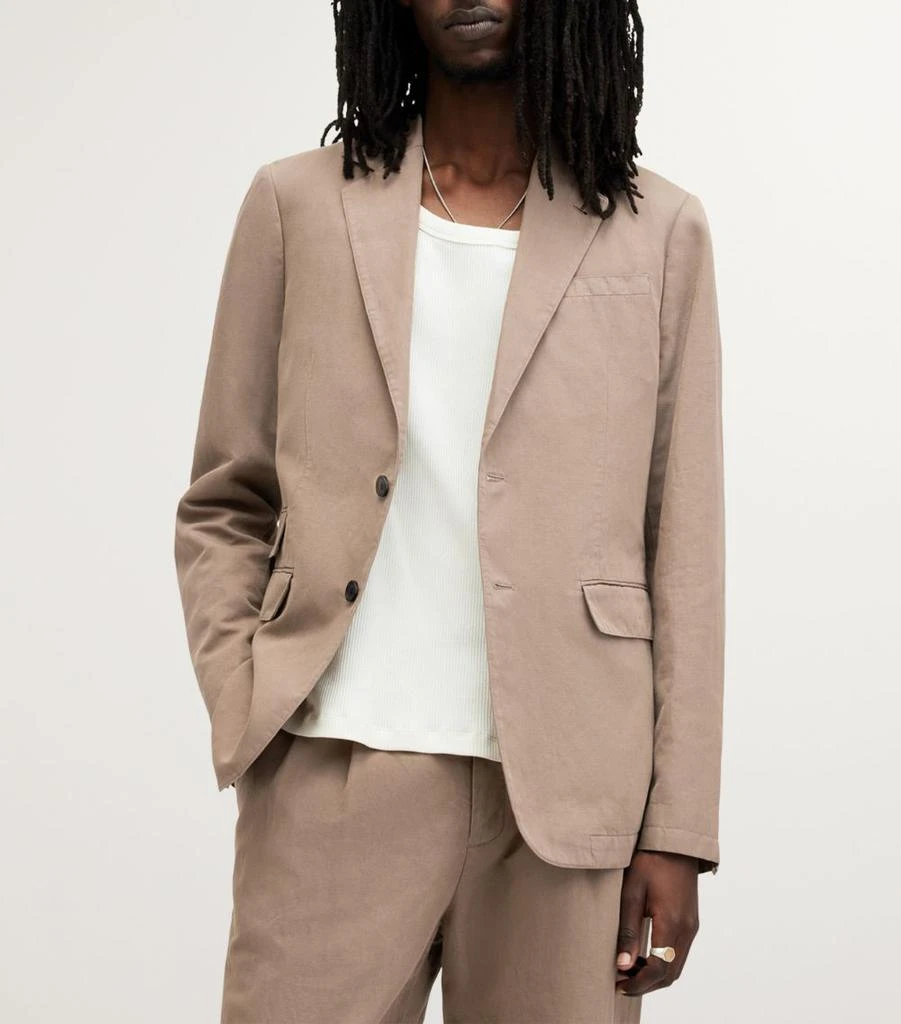 ALL SAINTS Cotton-Linen Sainte Blazer 3