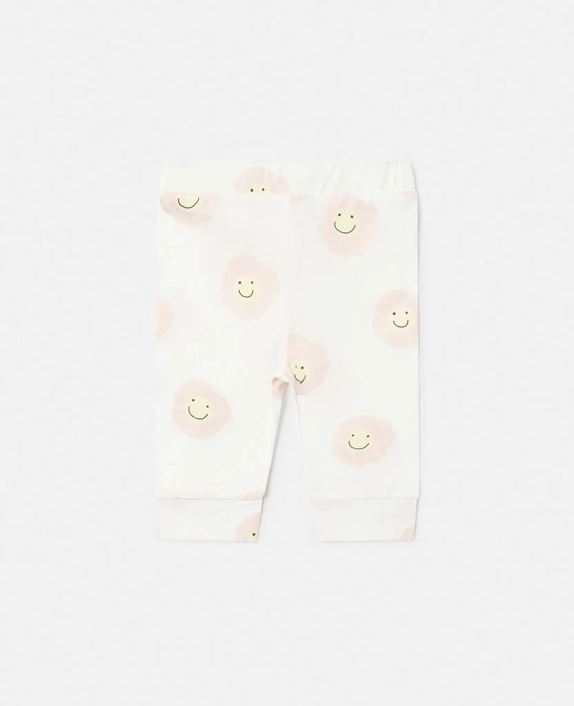 Stella McCartney Stella McCartney - Smiley Flower Print Leggings, Pink, Size: 24m 1