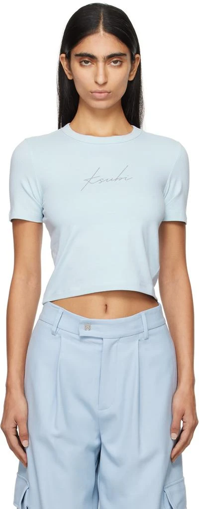 Ksubi Blue Moniker Baby T-shirt 1