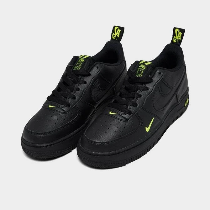 NIKE Big Kids' Nike Air Force 1 LV8 Glow Swoosh Casual Shoes 2