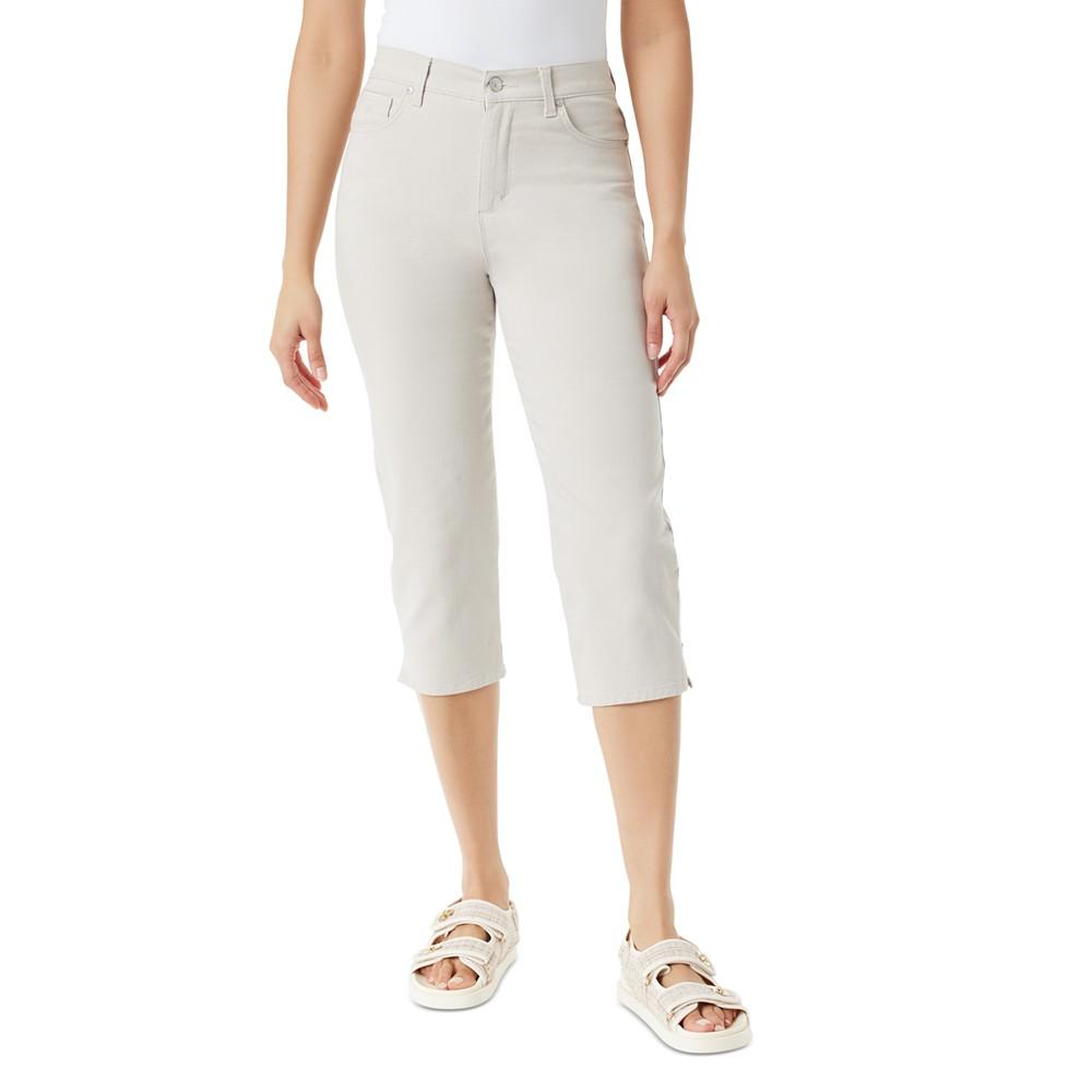 Gloria Vanderbilt Women's Amanda High-Rise Straight-Leg Capri Jeans