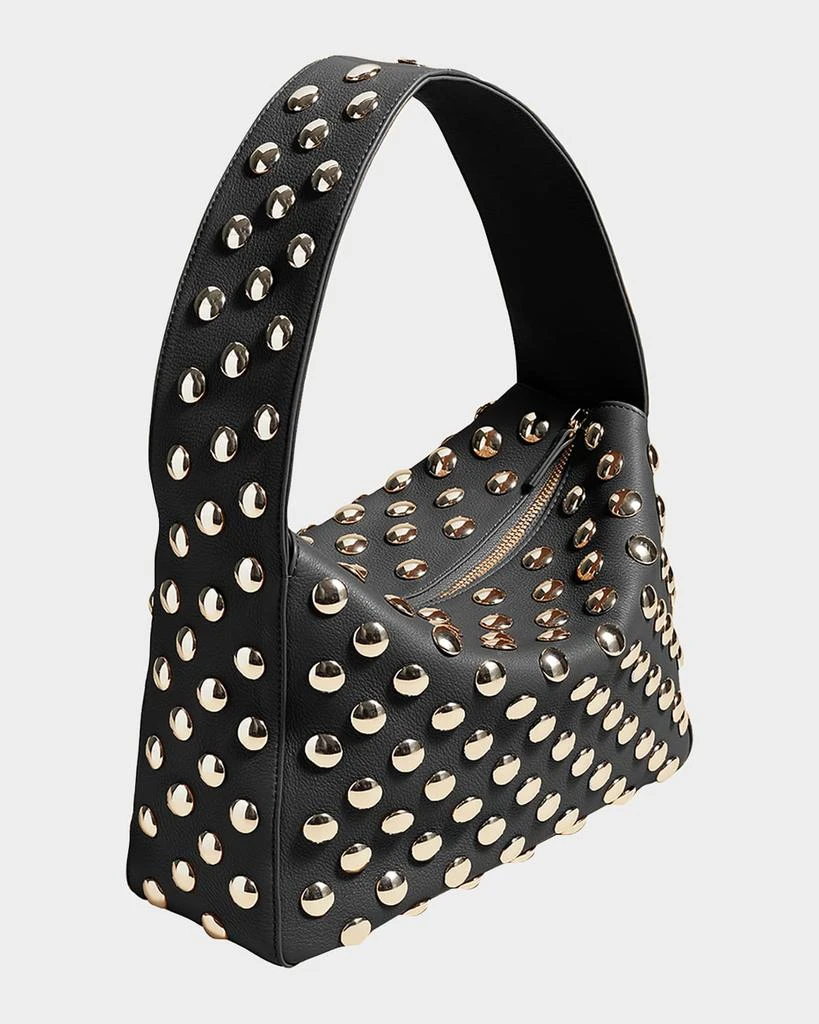 Khaite Elena Studded Leather Shoulder Bag 2