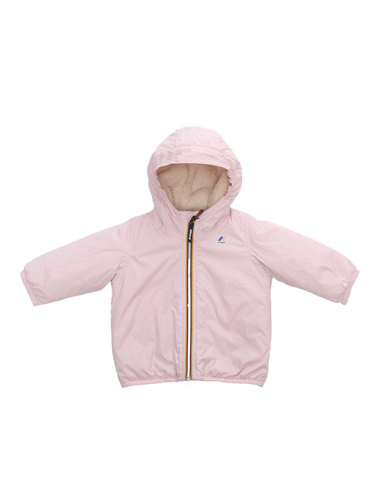 K-Way K-Way Kids Hooded Zip-Up Jacket