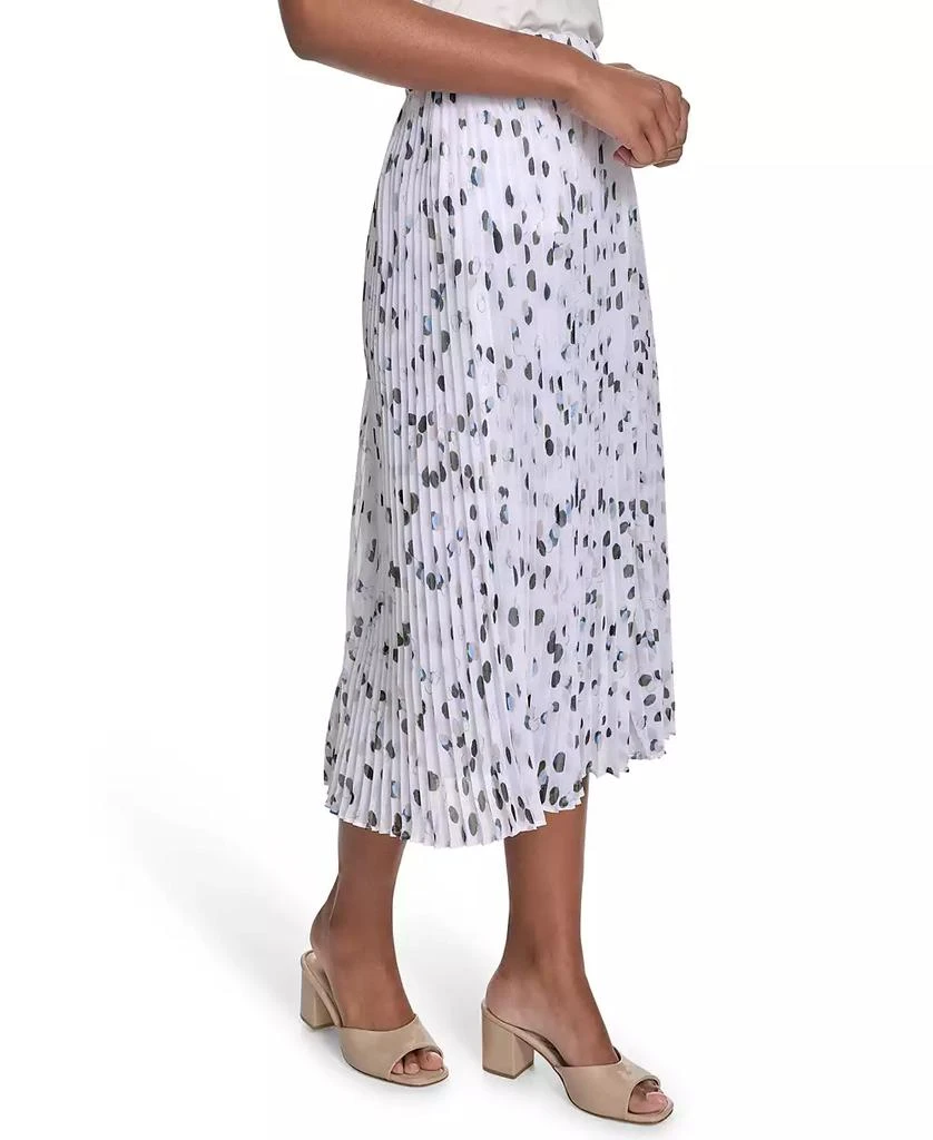 open lace back dress Calvin Klein Women's Dress, Sleeveless Dress with Side Pleated Ruffle,  Luggage Multi, 8 at Amazon Women's Clothing store
