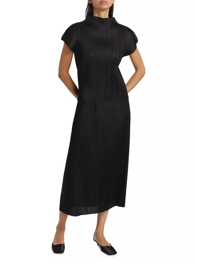 Pleats Please Energy Synergy June Mock Turtleneck Top 2