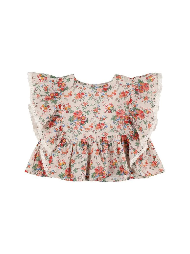 Louise Misha Floral Print Cotton Shirt 1