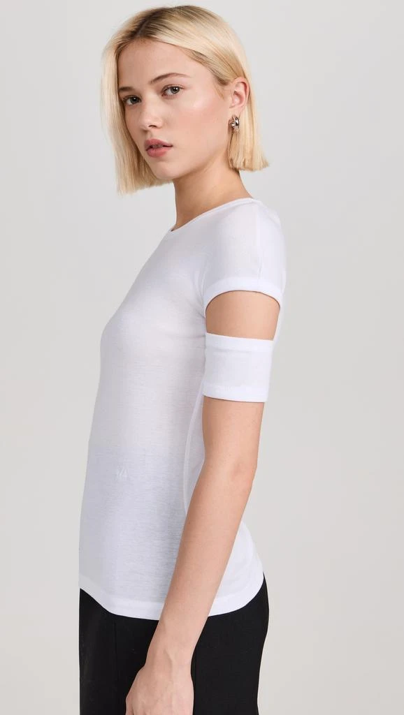 Helmut Lang Slash Shrunken Soft Tee 3