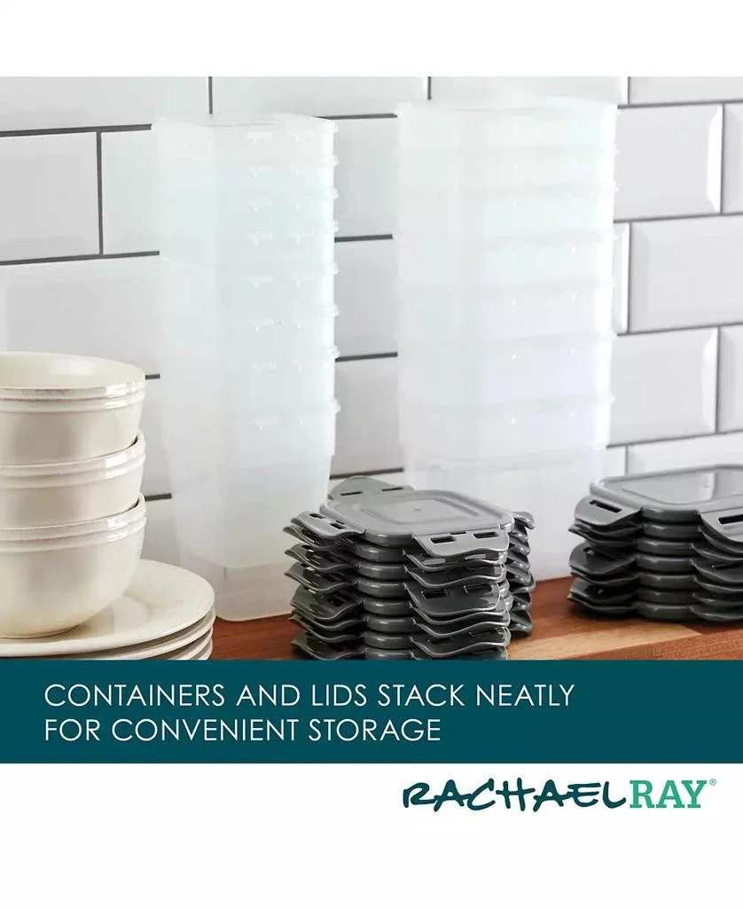 Rachael Ray Nestable 30-Pc. Food-Storage Set 6