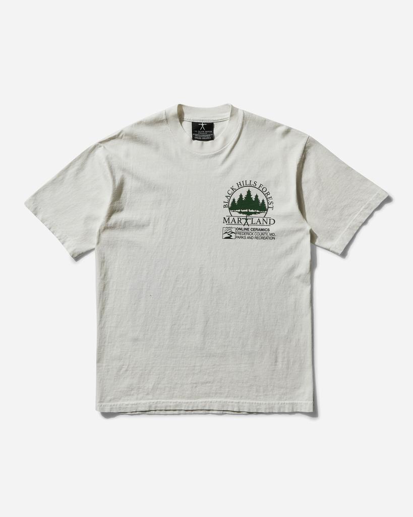 Online Ceramics Men's The Blair Witch "Black Hills Forest Map" T-Shirt Off White