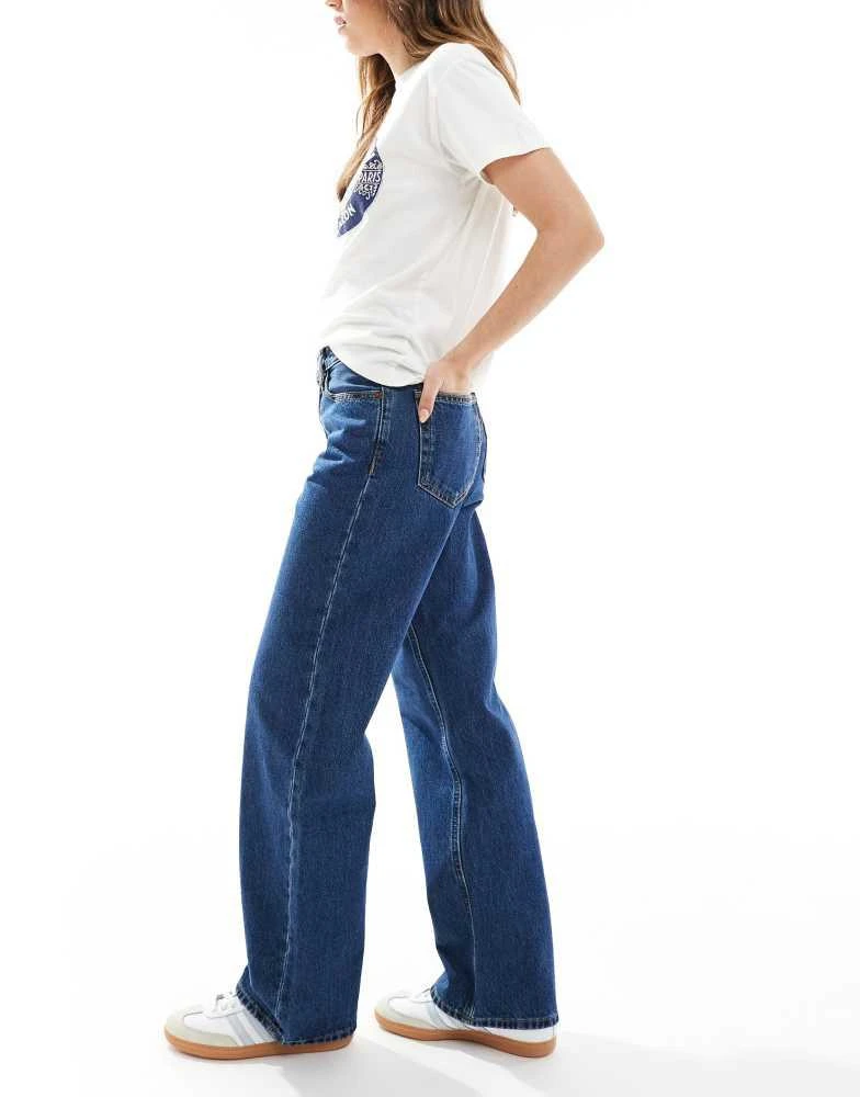 Calvin Klein Calvin Klein Jeans 90's straight jeans in dark blue wash 2