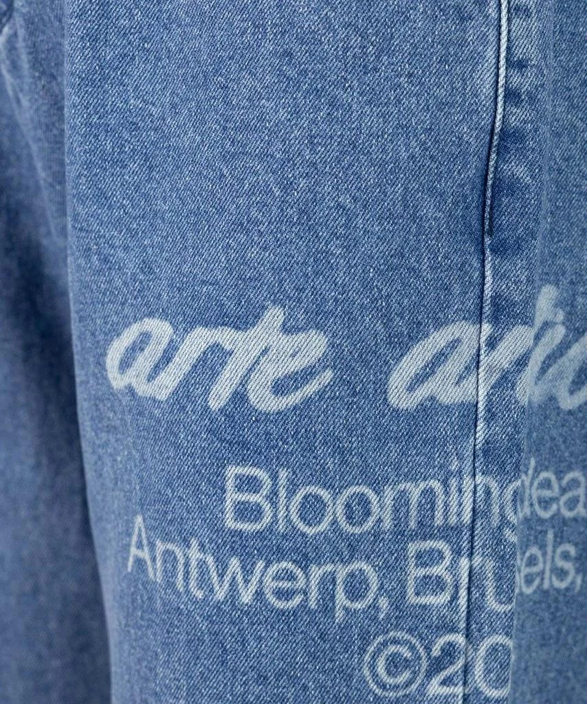 Arte Antwerp Arte Antwerp Logo-Printed Straight-Leg Jeans 3