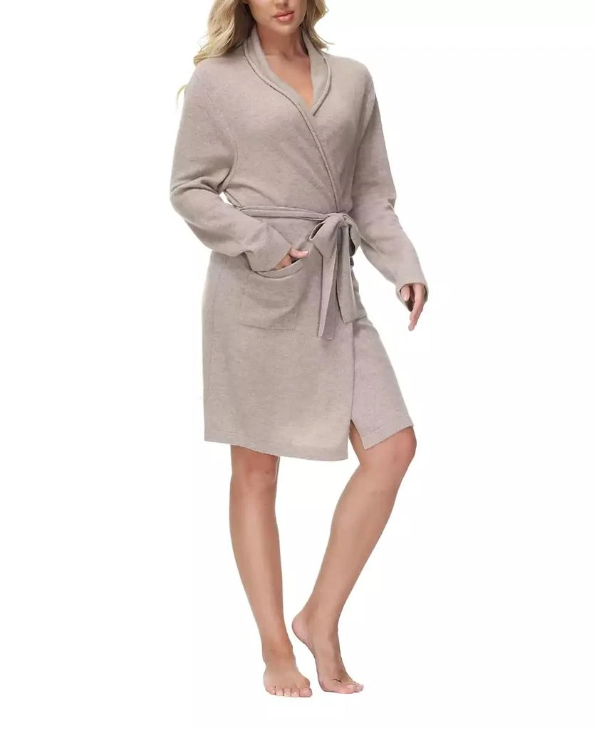 INK+IVY Women's Cashmere Robe 5