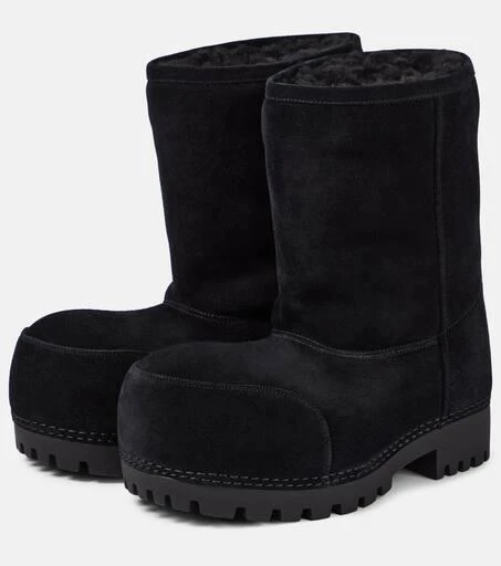 Balenciaga Alaska Low suede boots 5