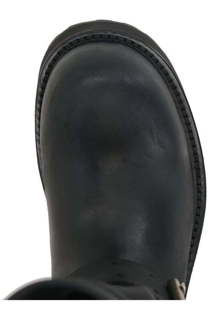 Balenciaga Balenciaga Venom Buckle Derailed Boots 4