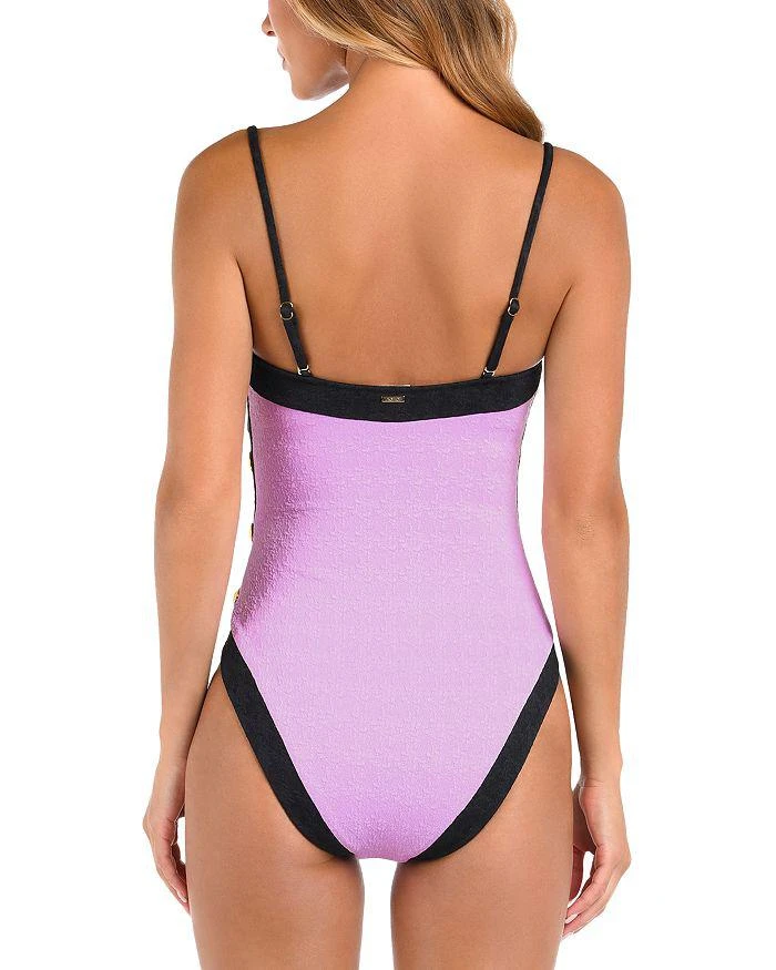 L'Agence Tory Bandeau One Piece Swimsuit 2