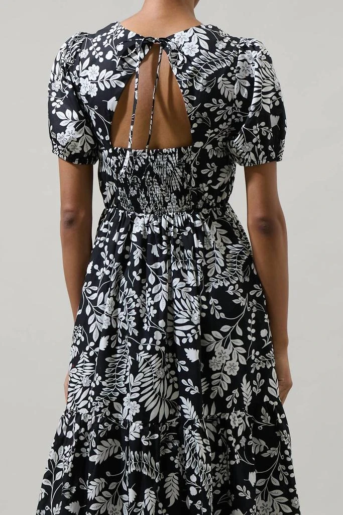Sugarlips Sugarlips - Pine Hill Floral Becca Tiered Maxi Dress 4