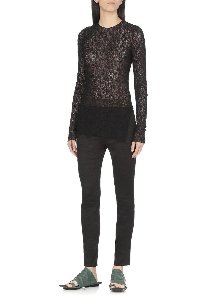 Uma Wang Uma Wang Laced Crewneck Jumper 2