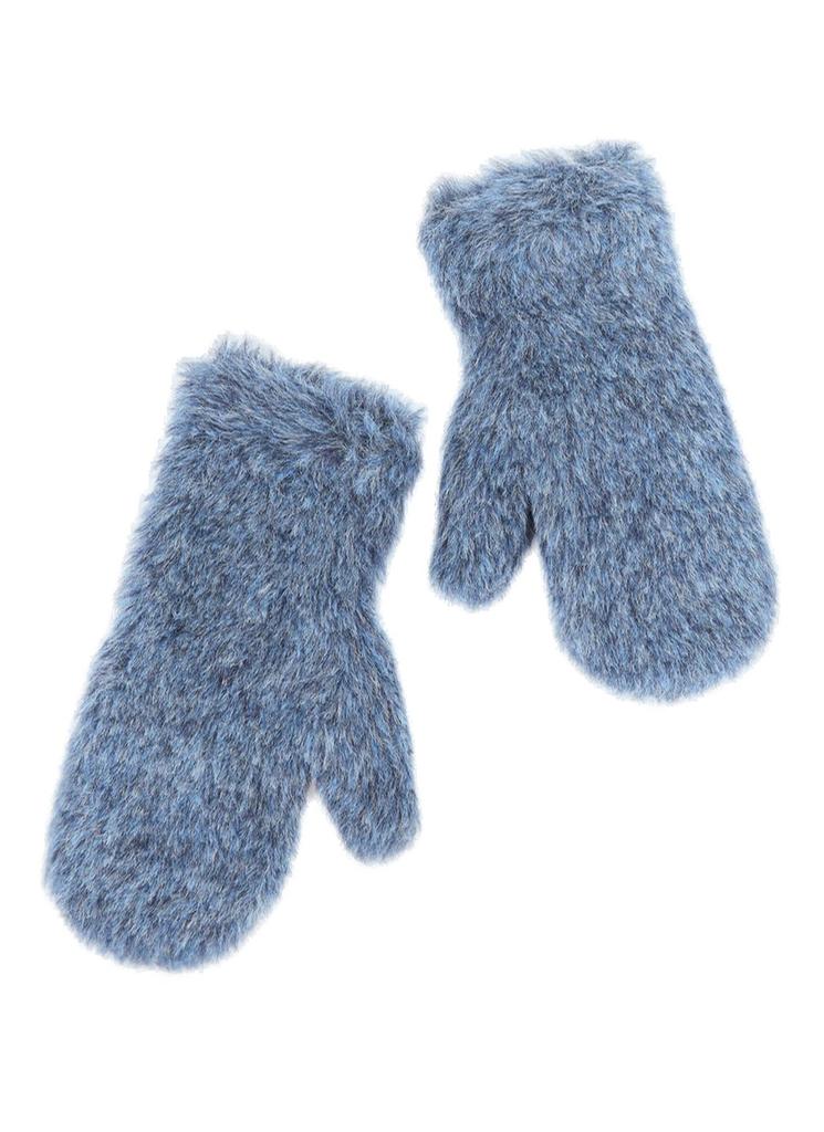 Max Mara Max Mara Ombrato Teddy Mittens