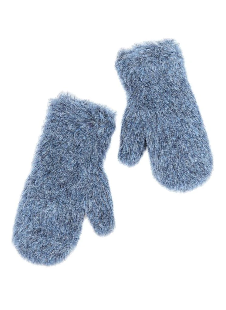 Max Mara Max Mara Ombrato Teddy Mittens 1