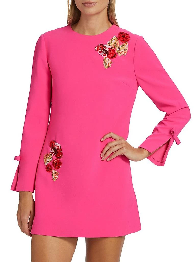 lily embroidered mini dress Golden Hour Lily Mini Golden / XS main image 1