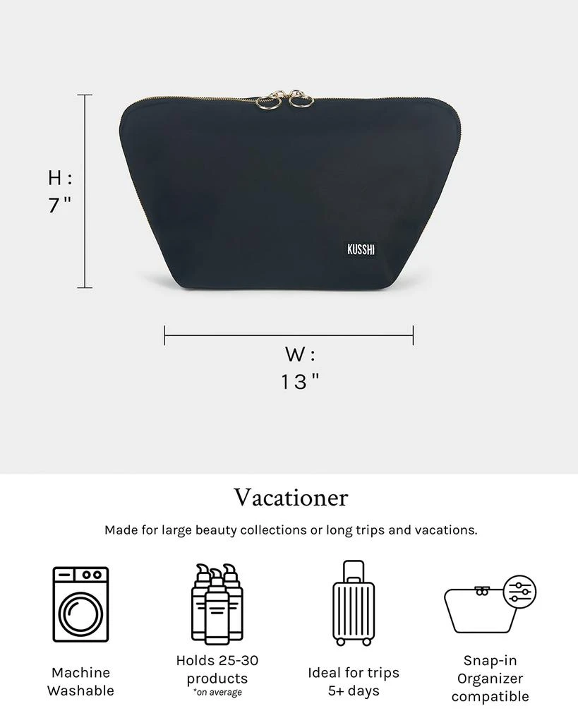 KUSSHI Vacationer Makeup Bag 4