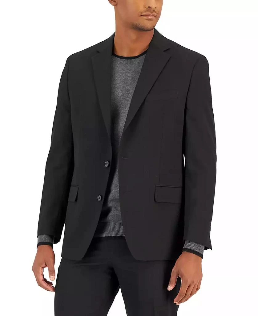 Van Heusen Men's Flex Plain Slim Fit Suits 4