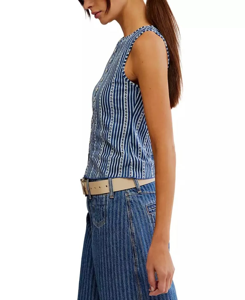 Free People Women's Tilly Cotton Printed Vest 3