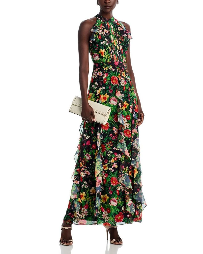 AQUA Ruffled Gown - Exclusive 1