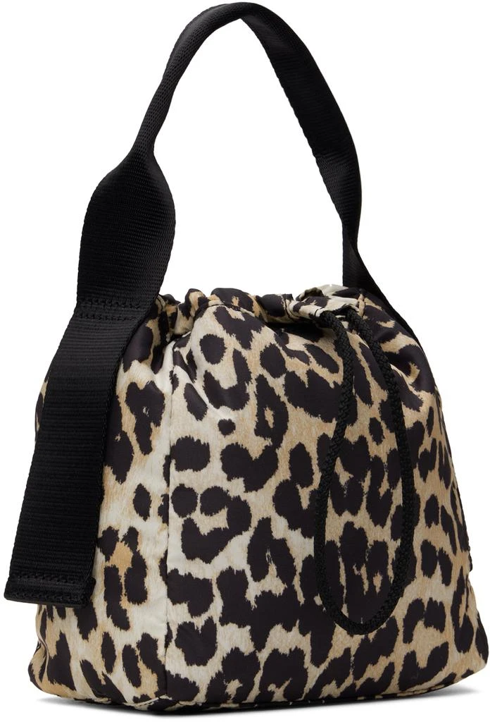 Ganni Black & Beige Tech Pouch 2