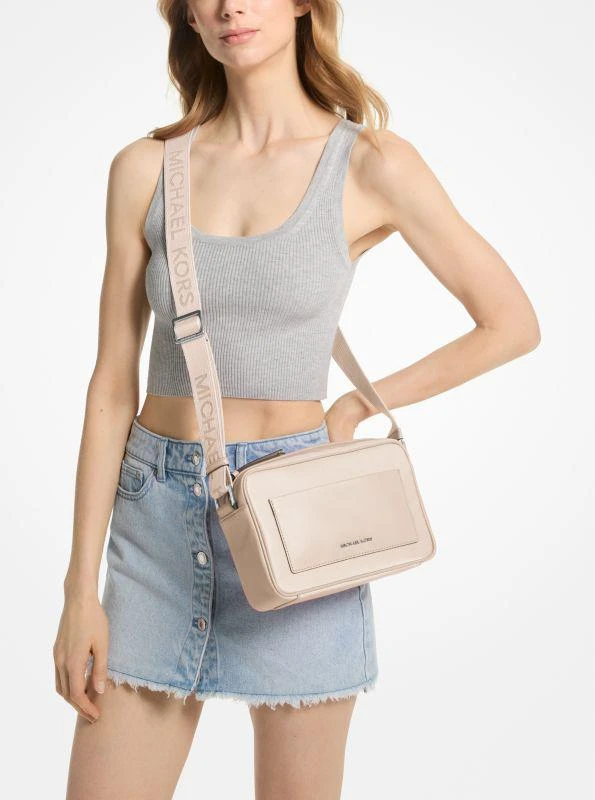 Michael Kors Jet Set Large Nylon Gabardine Crossbody Bag 3