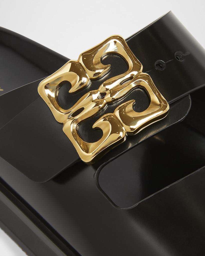 Givenchy 4G Liquid Dad Slide Sandals - Slippers - Free