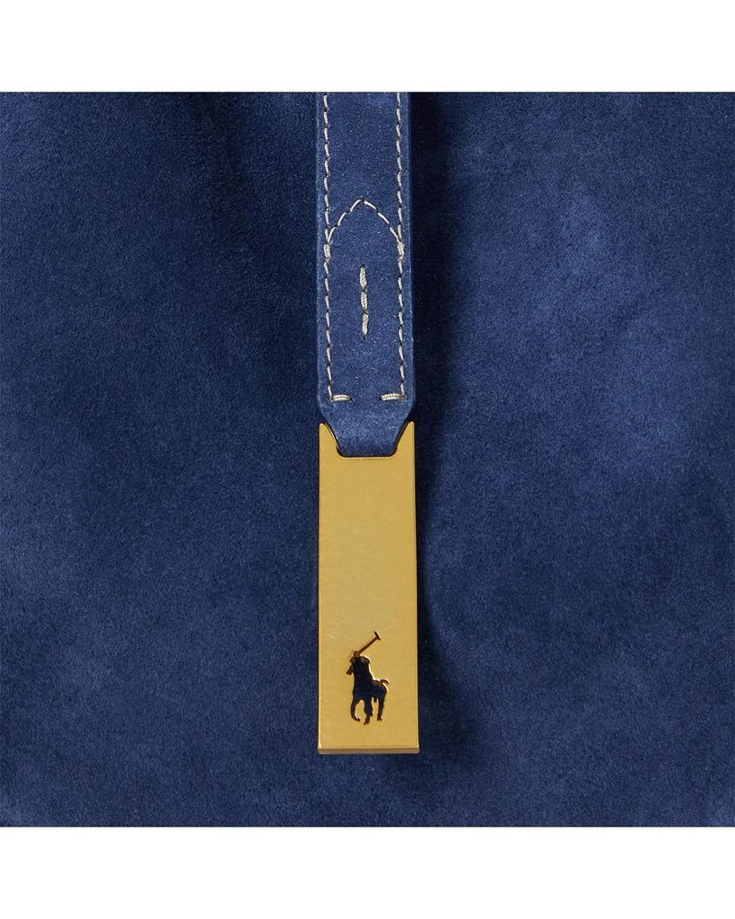 Ralph Lauren Polo ID Suede Small Shoulder Bag 5