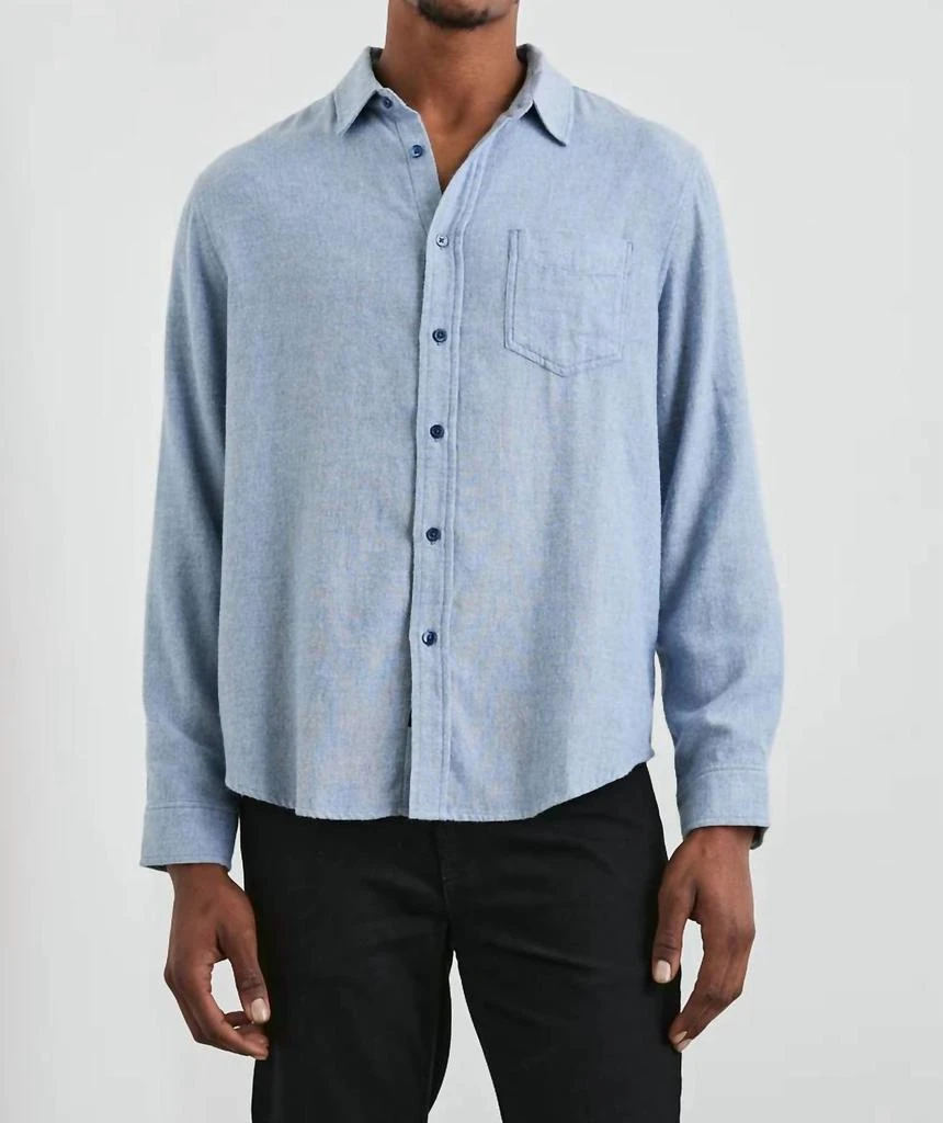 Rails Lennox Shirt In Kodiak Blue 1