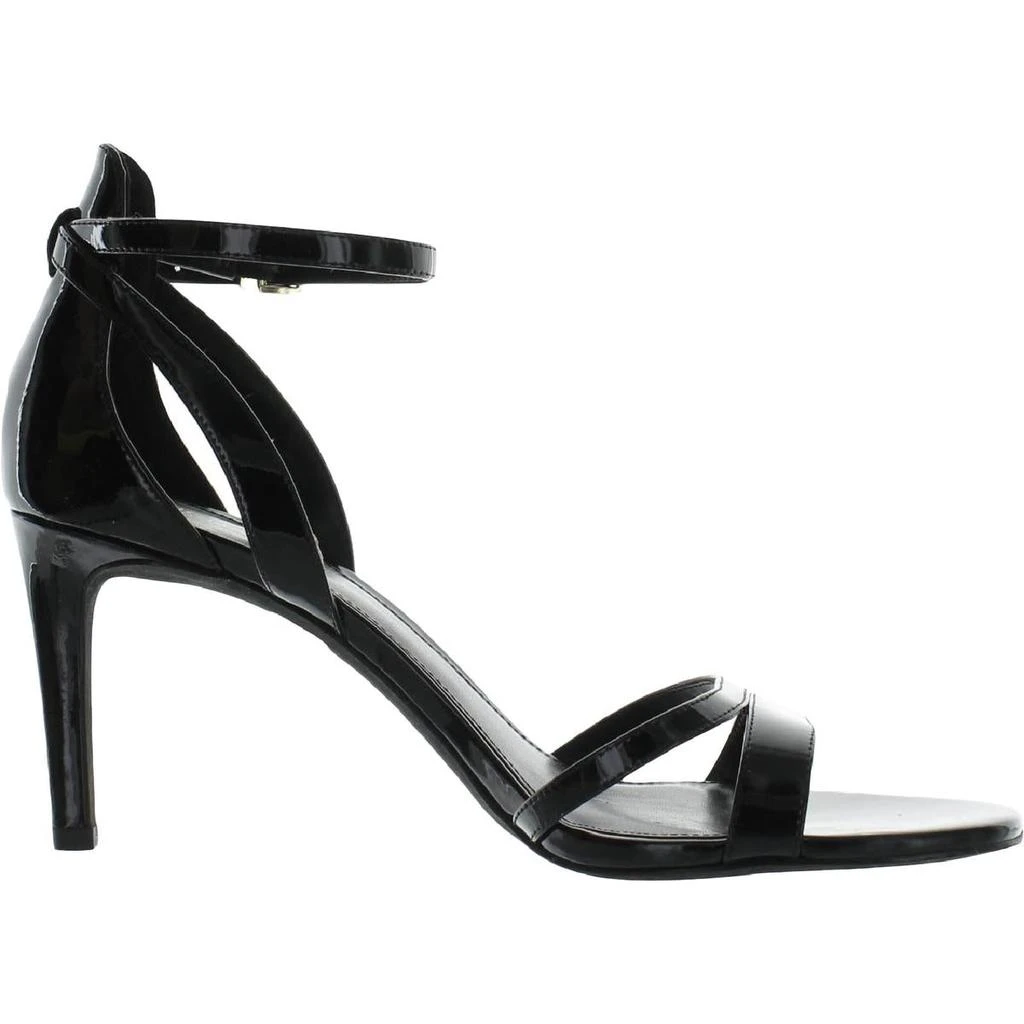 Michael Kors Kimberly Sandal Womens Patent Leather Cut out Ankle Strap 2
