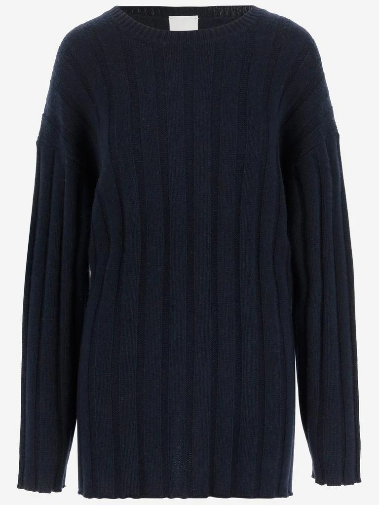 Allude Allude Ribbed Knit Sweater 1