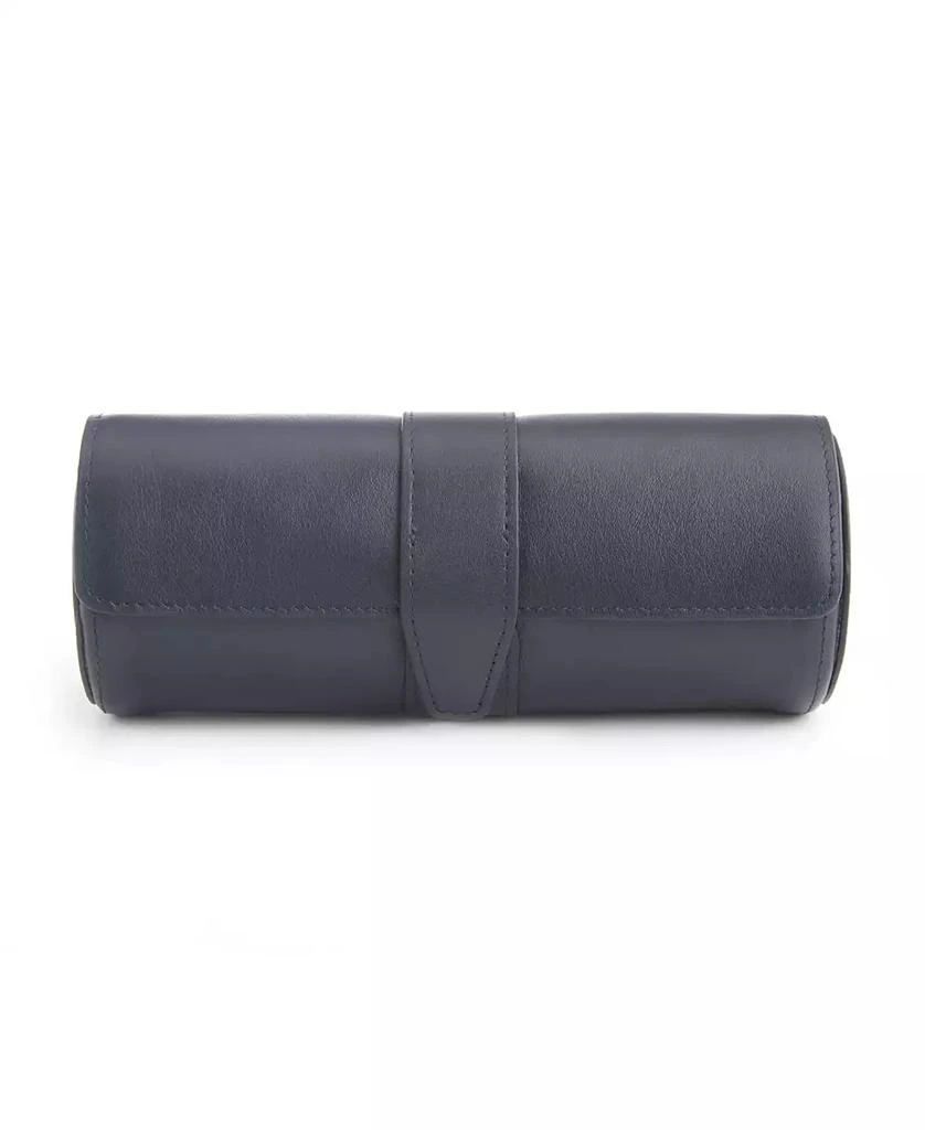 ROYCE New York Suede Lined Travel Watch Roll 4