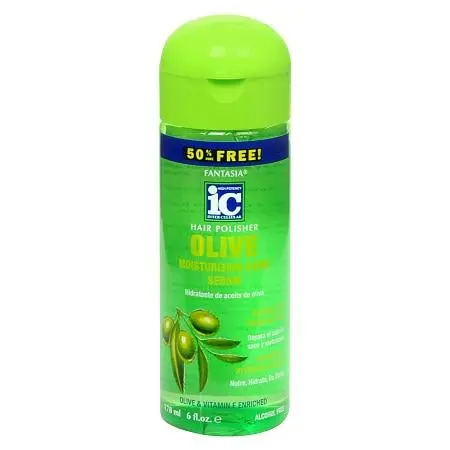 Fantasia Hair Polisher Olive Moisturizing Shine Serum