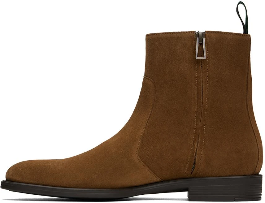 Paul Smith Tan Fintry Boots 3