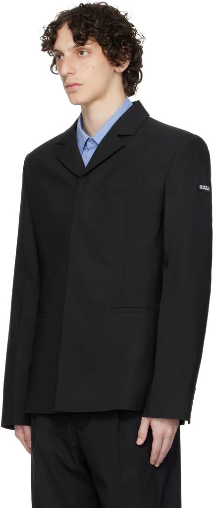 032c Black '032c Office Attire' Suit Blazer 4