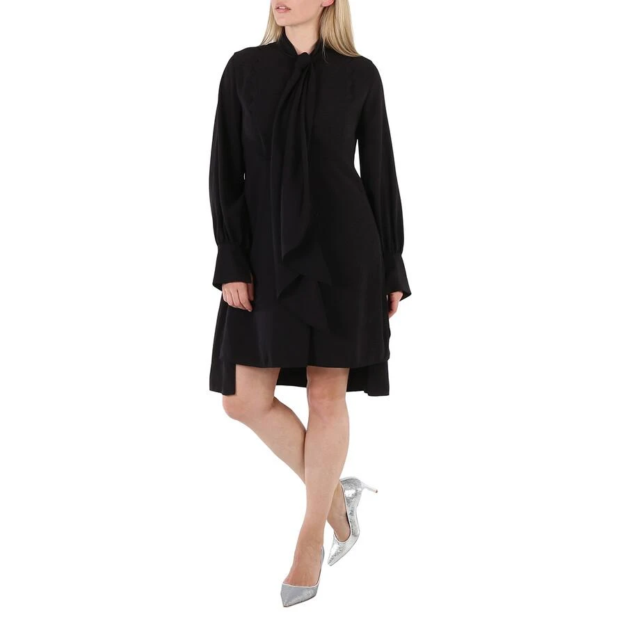 Shop Ladies Black Pussy Bow Scallop Shift Dress on Sale at BeyondStyle   Get 93% Off Ladies Black Pussy Bow Scallop Shift Dress with Limited-Time  Flash Deals, Exclusive Discounts, and Special Offers.