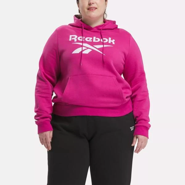 Reebok Reebok Identity Big Logo Fleece Hoodie (Plus Size) 1