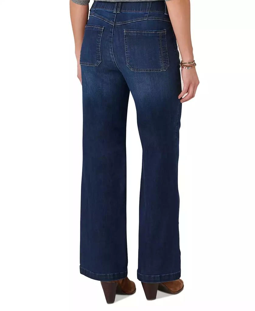 Democracy Petite Ab Solution High-Rise Wide-Leg Jeans 2
