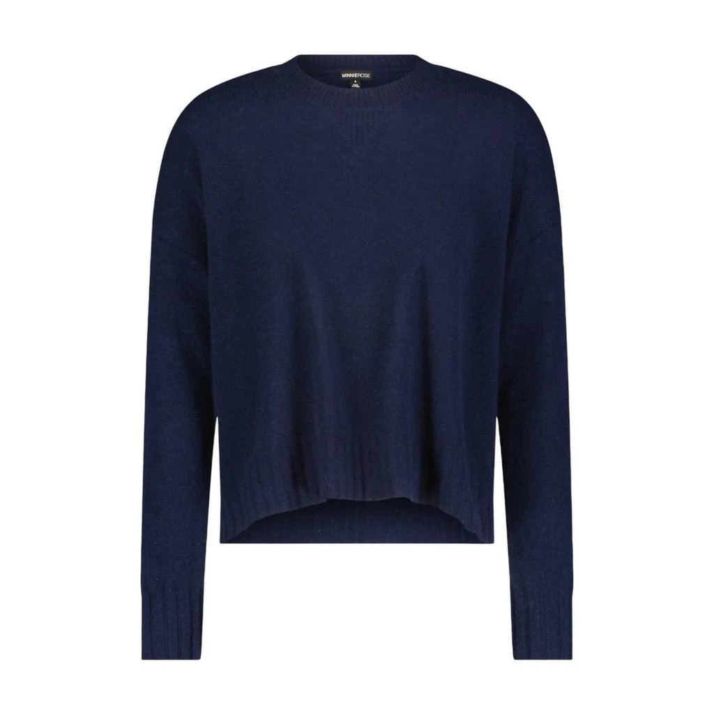 Minnie Rose Minnie Rose - Cashmere Sport Crew Sweater 4