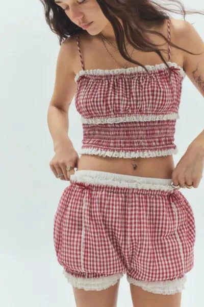 Out From Under Out From Under Mimi Gingham Short 1