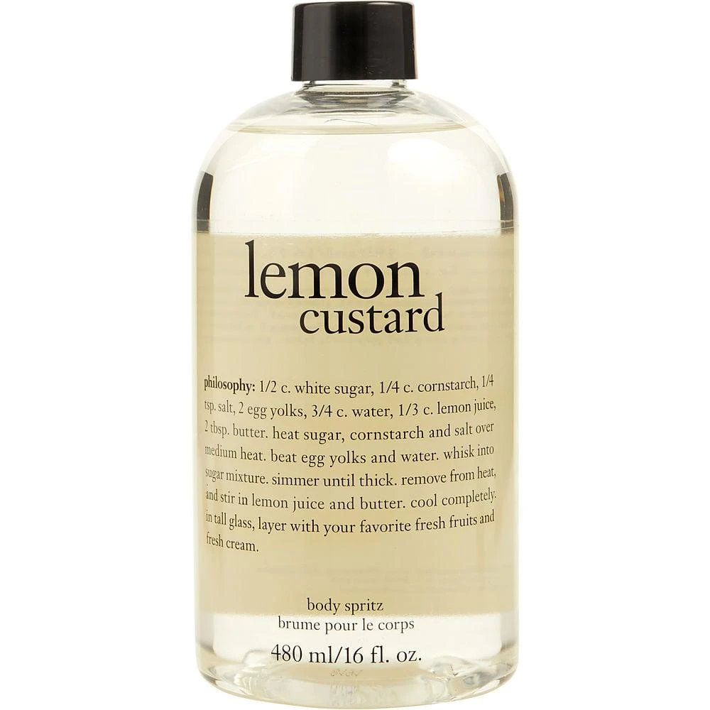 philosophy Lemon Custard By  Body Spritz 16 Oz (No Pump) Women 1