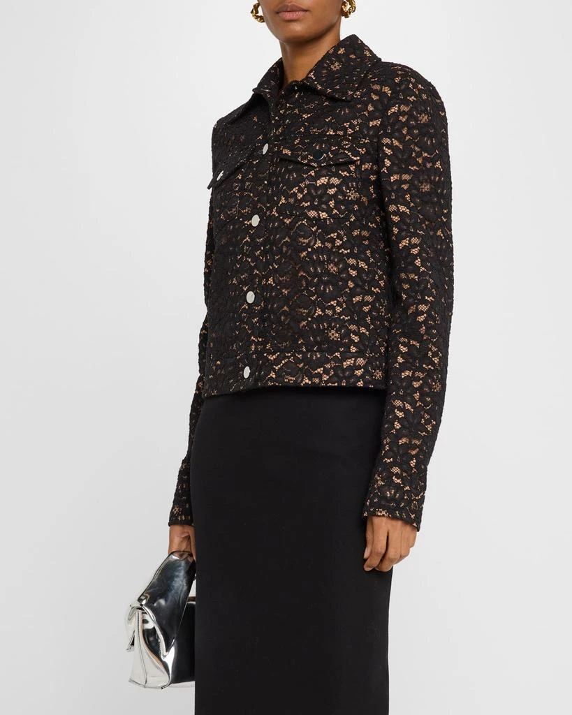 Michael Kors Lace Jean Jacket 4
