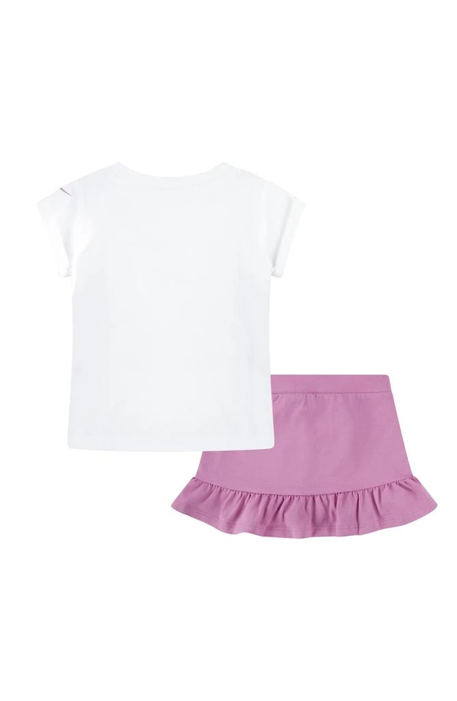 NIKE Stretch Cotton Jersey T-Shirt & Ruffle Skirt Set 2