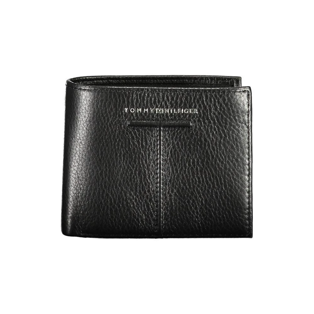 Tommy Hilfiger Tommy Hilfiger Black Leather Men Wallet 1