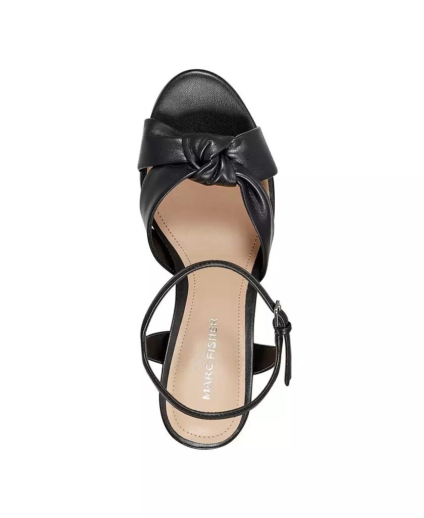 Marc Fisher Women's Deren High Block Heel Platform Sandals 4